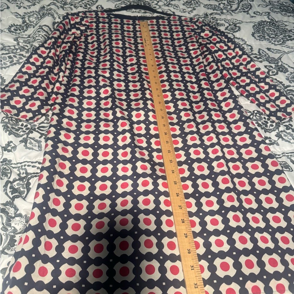 Brooks Brothers Dress Geometric Print Shift Size 6 - Picture 7 of 9